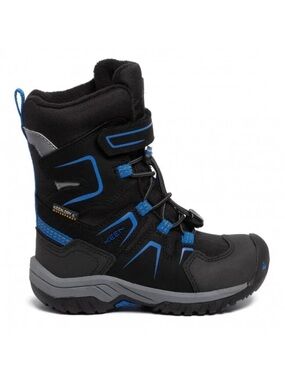 Keen Black with Blue Trim Waterproof Winter Outdoor Boot Size 8